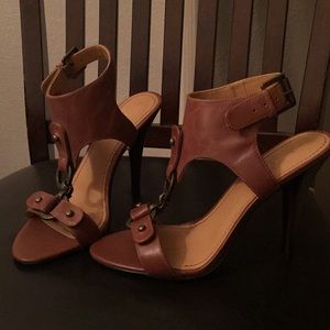 Nine West leather heels
